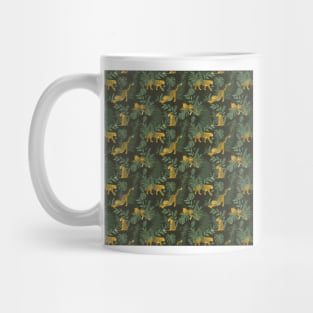 The Leopard Jungle Pattern Mug